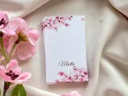 Cartonas martisor flori de cires 8.6x5.3cm (50buc)