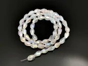 Margele cristal picatura 6x4mm transparent AB (sirag)