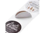 Rola etichete adezive de craciun