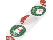 Rola etichete adezive de craciun