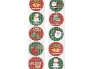 Rola etichete adezive de craciun