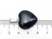 Pandantiv obsidian inima 20x29mm