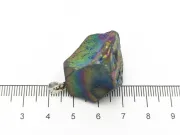 Pandantiv cuart electroplacat nugget 25x22x18mm