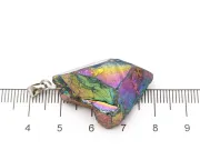 Pandantiv cuart electroplacat nugget 30x22x16mm