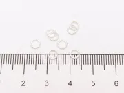 Zale argint 925 diametru 4.4mm, grosime 0.7mm (1buc)