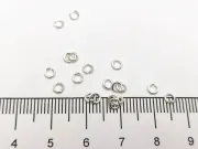 Zale argint 925 diametru 3.4mm, grosime 0.7mm (1buc)