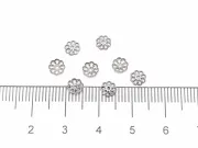 Capacele otel inoxidabil 316 hipoalergenic 5x1mm (1buc)