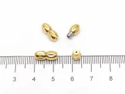Inchizatoare cu filet otel inoxidabil auriu 12x5mm