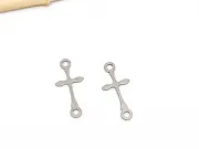 Link otel inoxidabil cruce 17x8.5x1mm