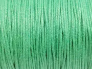 Rola ata bumbac cerata grosime 1mm verde (80m)