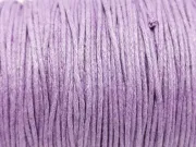 Rola ata bumbac cerata grosime 1mm mov deschis (80m)