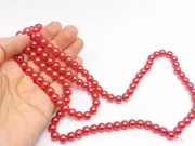 Perle de sticla 8mm grenadina (sirag)