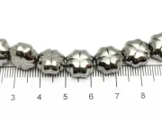 Sirag hematit trifoi 11x11x7mm argintiu inchis