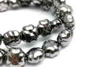 Sirag hematit trifoi 11x11x7mm argintiu inchis