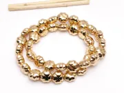 Sirag hematit trifoi 11x11x7mm auriu deschis