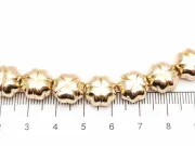 Sirag hematit trifoi 11x11x7mm auriu deschis