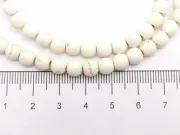 Sirag howlit de sinteza 6mm alb