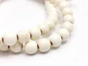 Sirag howlit de sinteza 6mm alb