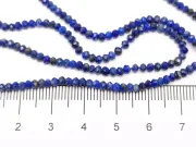 Sirag lapis lazuli rondele microfatetate 2.5x2mm