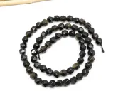 Sirag obsidian auriu fatetat 5~6mm