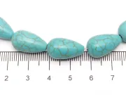 Sirag turcoaz reconstituit 16x10mm picatura