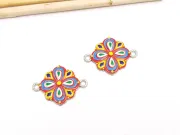 Link emailat floare 24x18mm