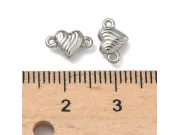 Link otel inoxidabil 304 inima 9.5x6x2.5mm