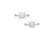 Link otel inoxidabil 304 floare 14.5x10x1mm