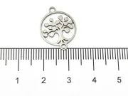 Link otel inoxidabil 201 copacul vietii 19x15x1mm