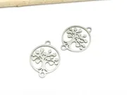 Link otel inoxidabil 201 copacul vietii 19x15x1mm