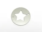 Link otel inoxidabil 304 cerc cu stea 25x1mm