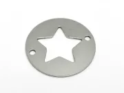 Link otel inoxidabil 304 cerc cu stea 25x1mm