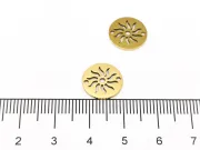 Link otel inoxidabil 201 auriu soare 12x1mm