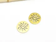 Link otel inoxidabil 201 auriu soare 12x1mm