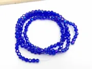 Margele cristal rotund fatetat 3~3.5mm blue AB (sirag)