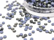 Strasuri hotfix 1.9~2mm gri inchis (100buc)