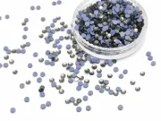 Strasuri hotfix 1.9~2mm gri inchis (100buc)