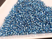 Miyuki delica 11/0 Silver Lined Teal (5g)