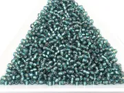 Miyuki Rocailles Rotunde 11/0 Silver Lined Teal (10g)