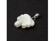 Pandantiv sidef palmier 18x13mm