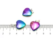 Pandantiv hematit 23x14mm inima