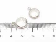 Pandantiv perle de cultura 15~13x11~10mm