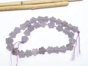 Sirag scurt Ametist lavanda floare 6mm