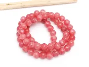 Sirag jad sfere 6mm roz roze