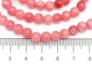 Sirag jad sfere 6mm roz roze