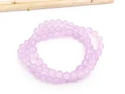 Sirag jad 4mm roz liliac