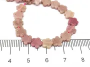 Sirag scurt Rodonit floare 6mm