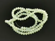 Margele cristal rondel 3x2mm verde opal AB (sirag)