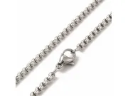 Lant otel inoxidabil 304 cu inchizatoare, lungime 44cm