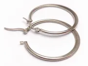 Tortite cercei otel inoxidabil 304 hoop 38x34mm (2buc)